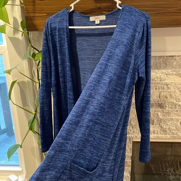 Lularoe “Sarah” Duster Cardigan - Picture 4 of 5
